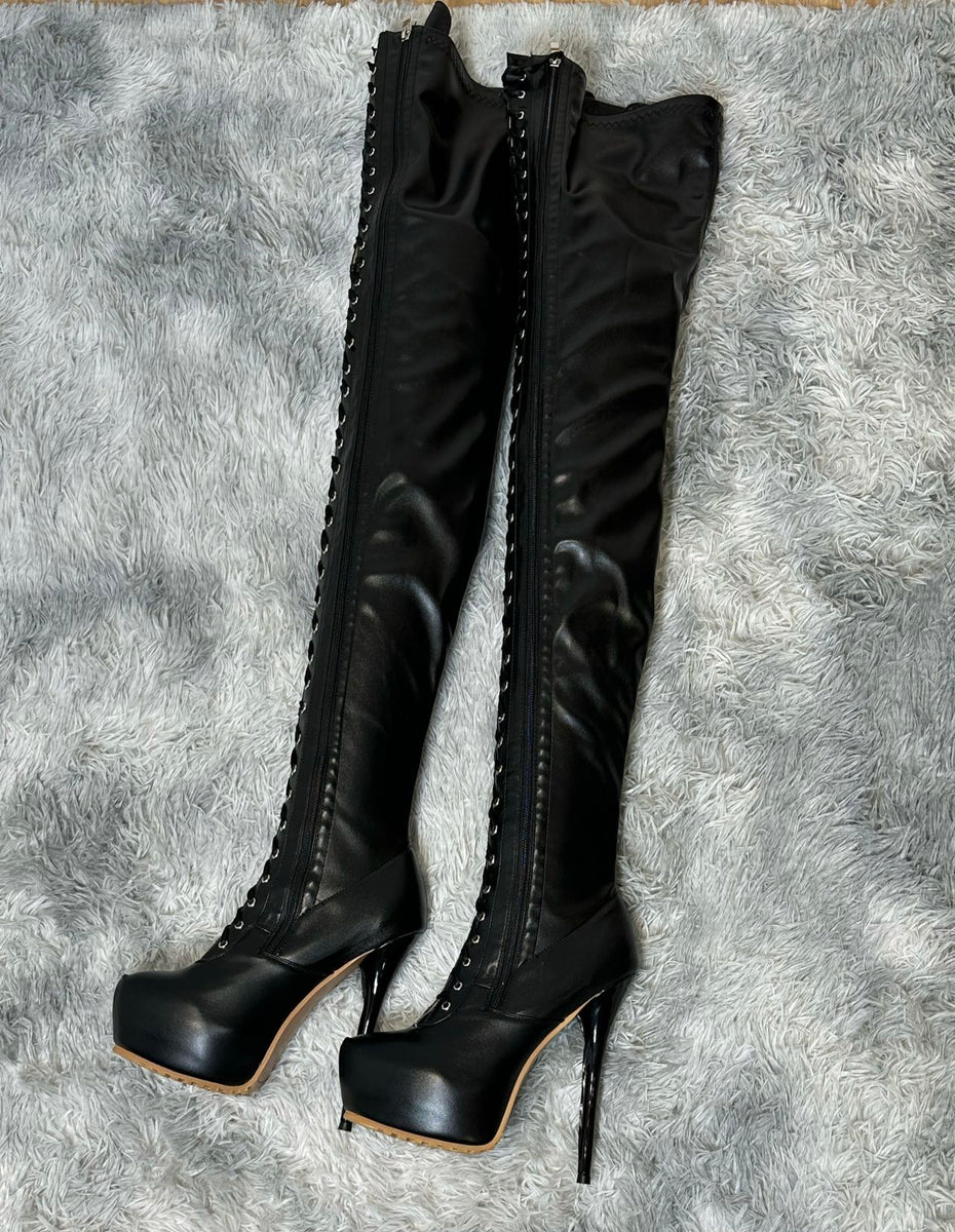 custom made thigh high boots