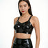 Sculpted Anatomical Latex Bra – High Gloss Black