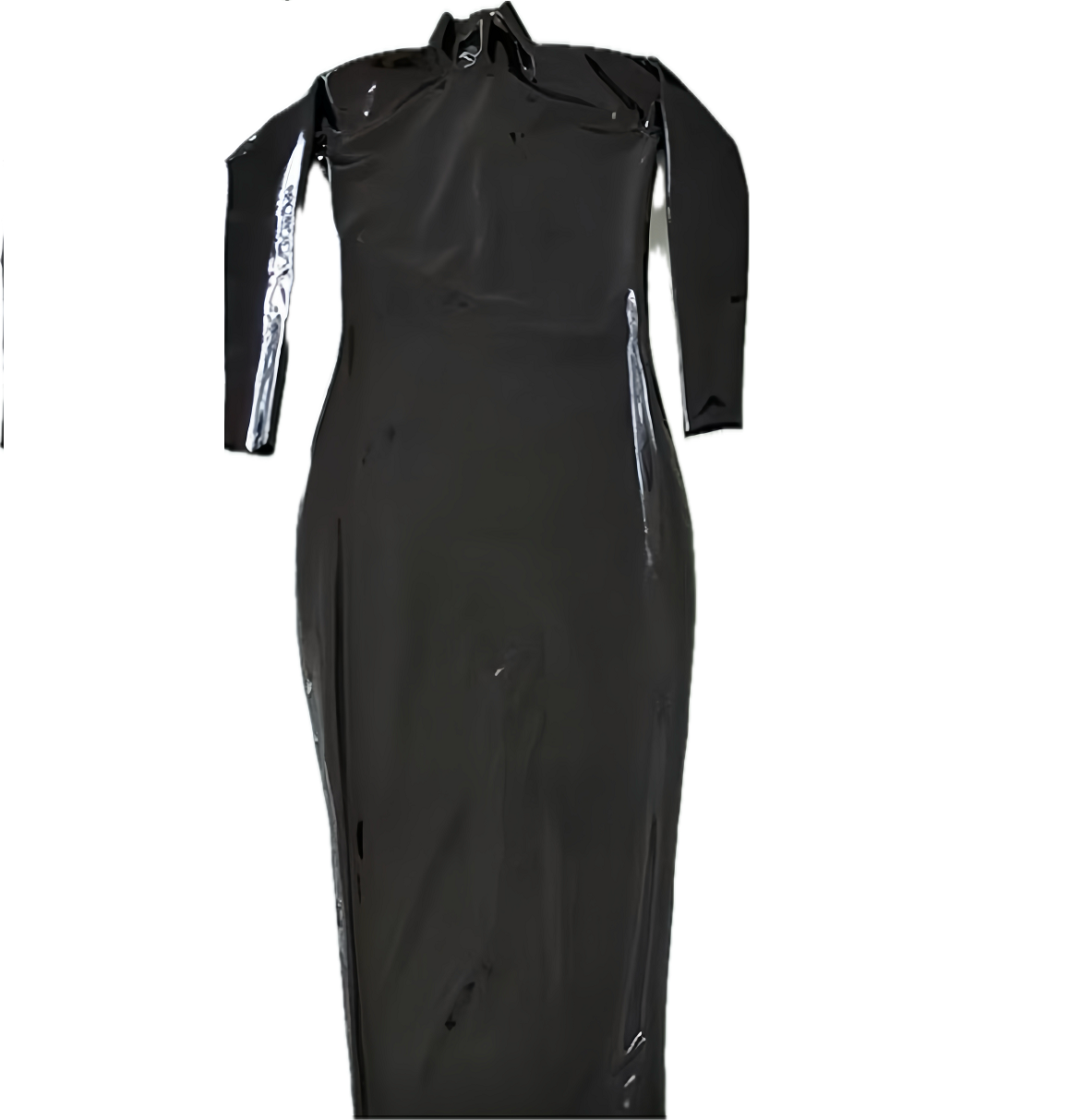 Made-to-Measure Sexy Latex Dresses | High Shine Fit - Luximous Dress (Front / Back Zip / 3D Breast) / Non Chlorinated Made-to-Measure Sexy Latex Dresses | High Shine Fit - Luximous Dress (Front / Back Zip / 3D Breast) / Non Chlorinated