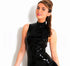 High Shine Bodycon Mini Dress